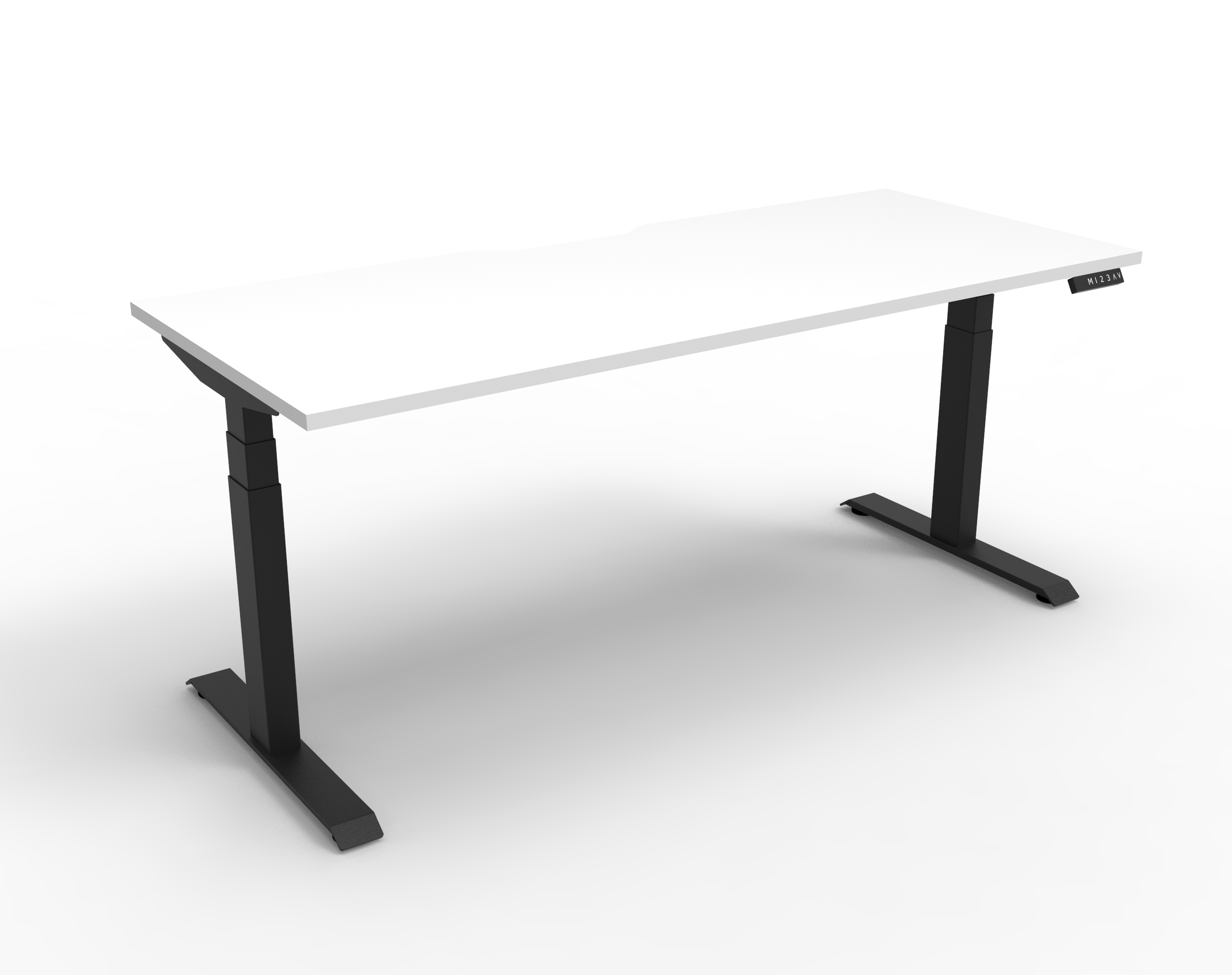 Boost+ Height Adjustable Straight Desk